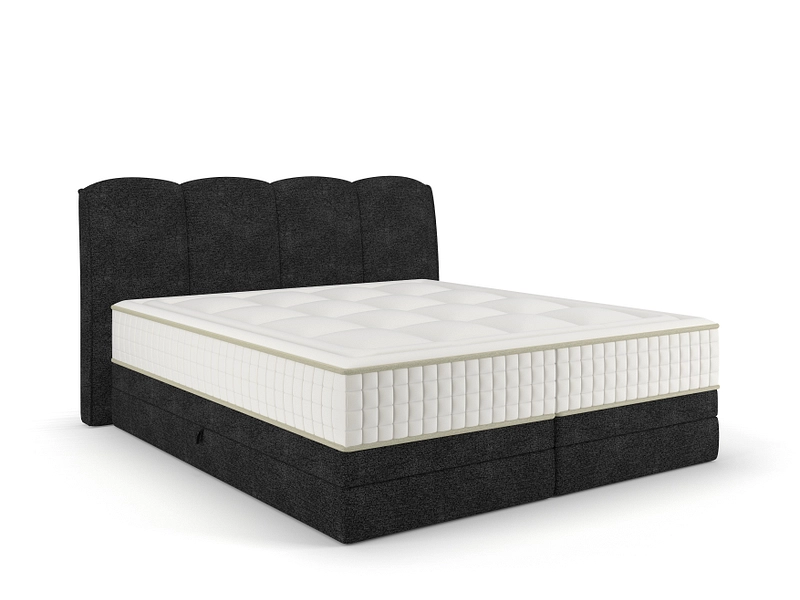 Boxspring STOCKHOLM nero Boxspring STOCKHOLM nero