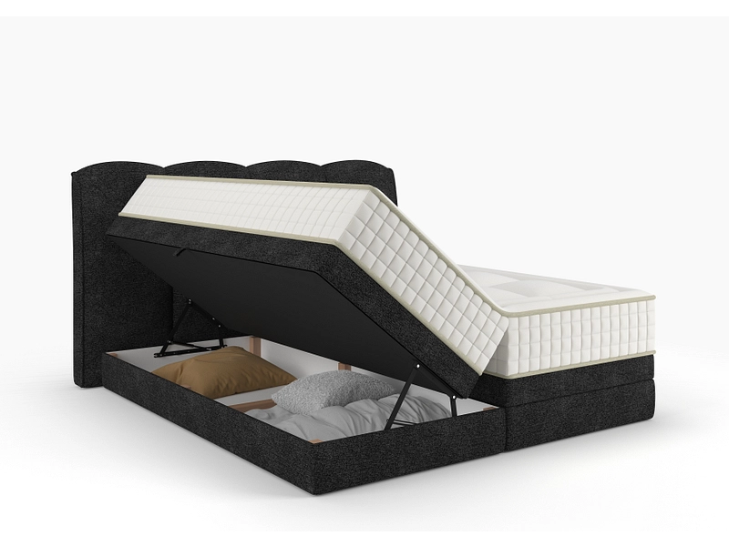 Boxspring STOCKHOLM nero Boxspring STOCKHOLM nero