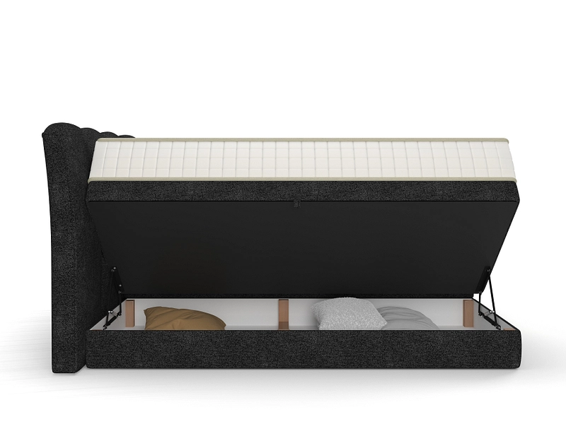 Boxspring STOCKHOLM nero Boxspring STOCKHOLM nero