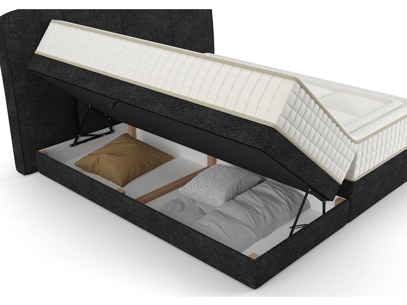 Boxspring STOCKHOLM nero Boxspring STOCKHOLM nero