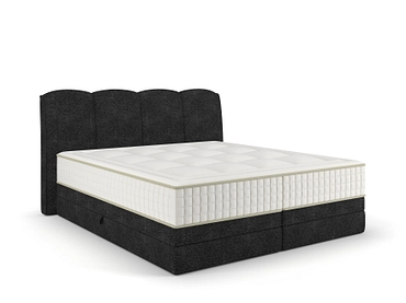 Boxspring STOCKHOLM nero