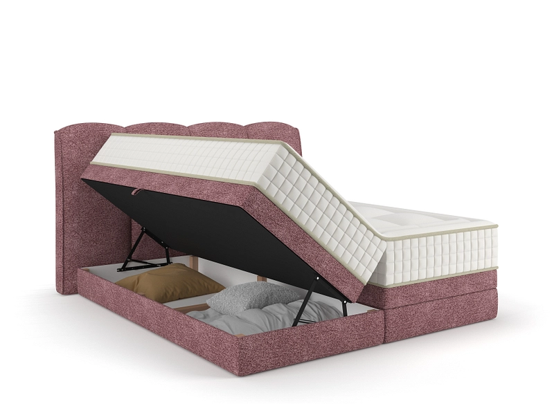 Boxspring STOCKHOLM rosso Boxspring STOCKHOLM rosso