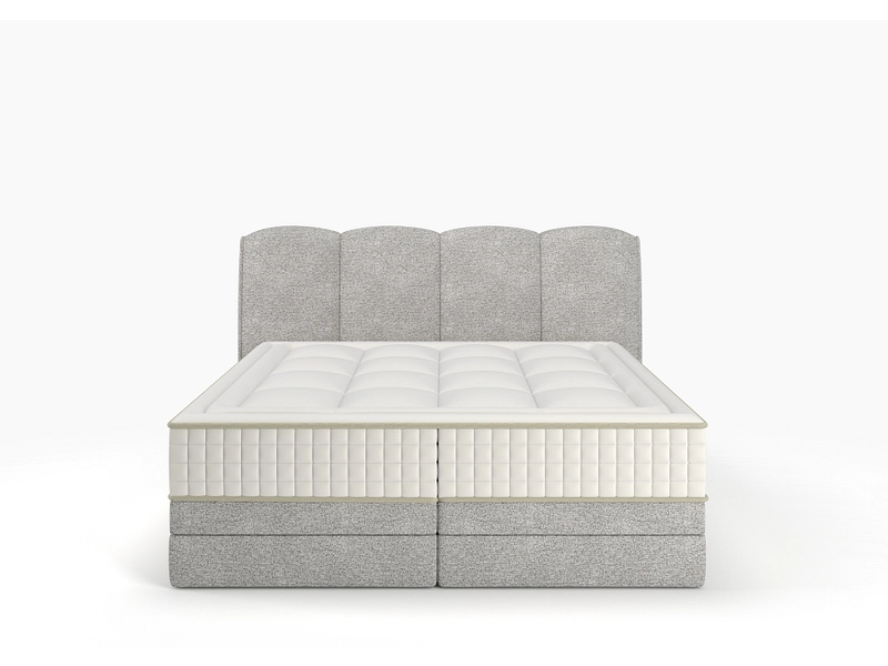 Boxspring STOCKHOLM grigio chiaro Boxspring STOCKHOLM grigio chiaro