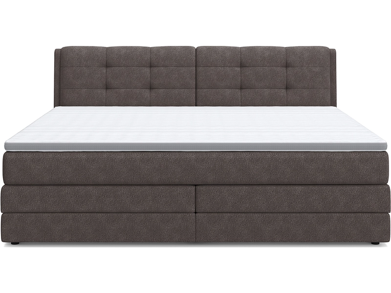Boxspring BOGOTA marrone