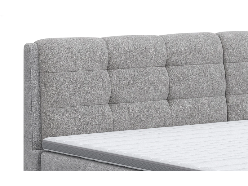 Boxspring BOGOTA grigio