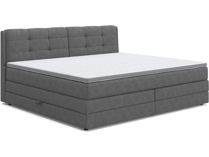 Boxspring BOGOTA grigio scuro Boxspring BOGOTA grigio scuro