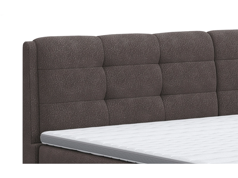 Boxspringbett BOGOTA braun