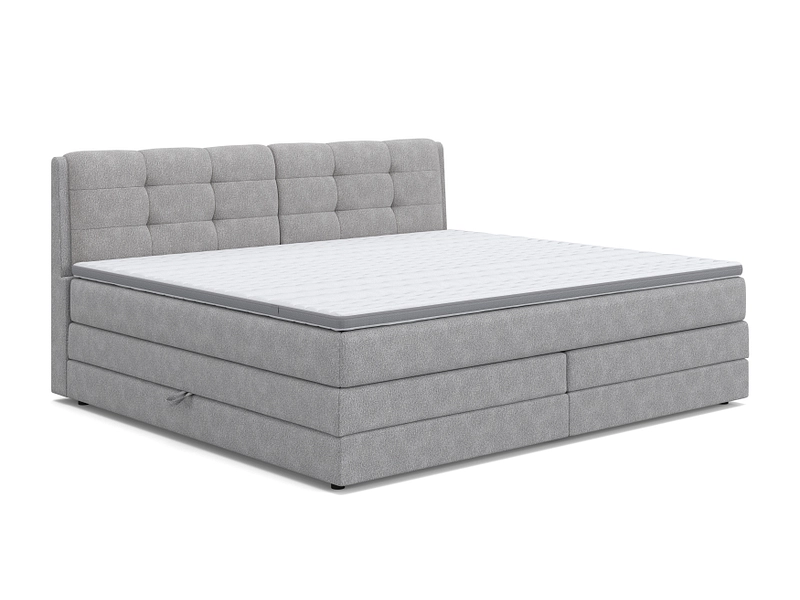 Boxspringbett BOGOTA grau Boxspringbett BOGOTA grau