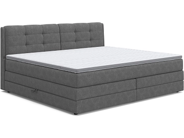 Boxspring BOGOTA grigio scuro Boxspring BOGOTA grigio scuro