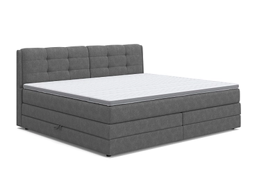 Boxspring BOGOTA grigio scuro Boxspring BOGOTA grigio scuro