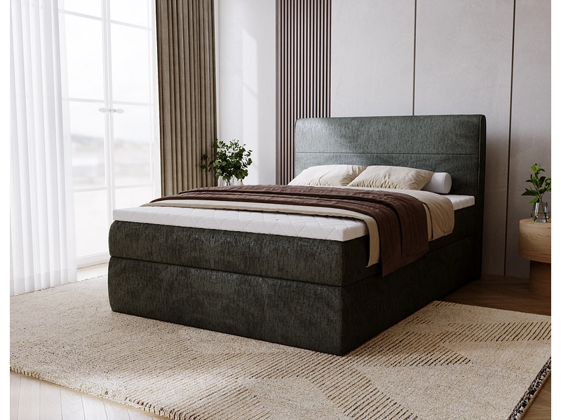 Boxspring NINA verde Boxspring NINA verde