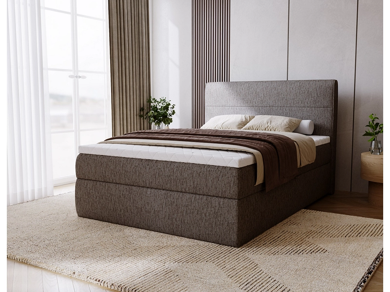Boxspring NINA marrone Boxspring NINA marrone