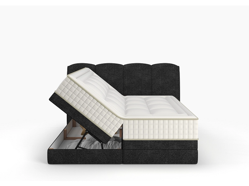 Boxspring STOCKHOLM nero Boxspring STOCKHOLM nero