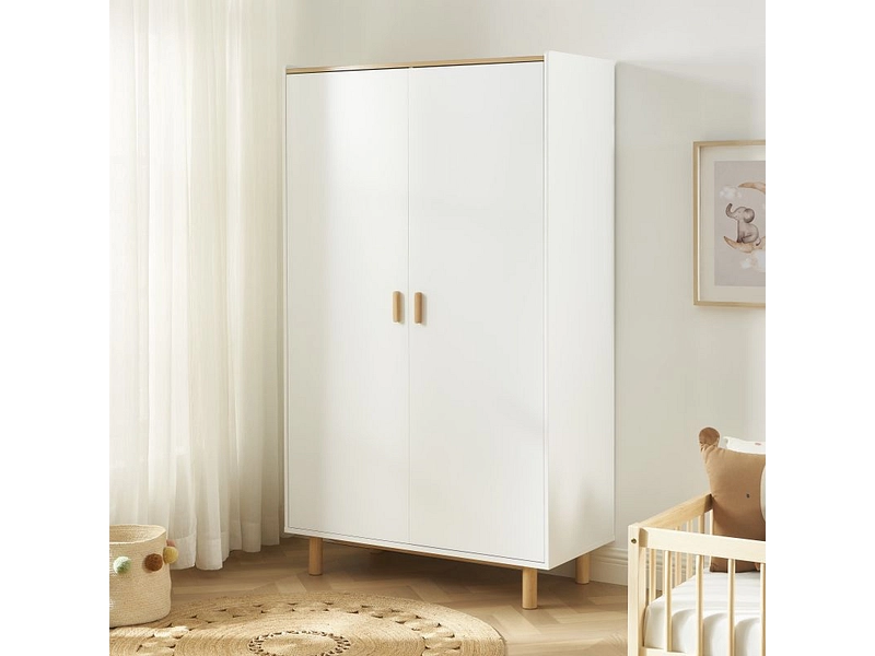Drehtürenschrank AURA weiss Drehtürenschrank AURA weiss