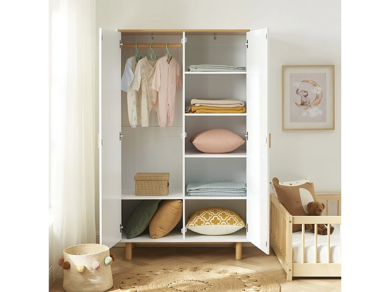 Drehtürenschrank AURA weiss Drehtürenschrank AURA weiss
