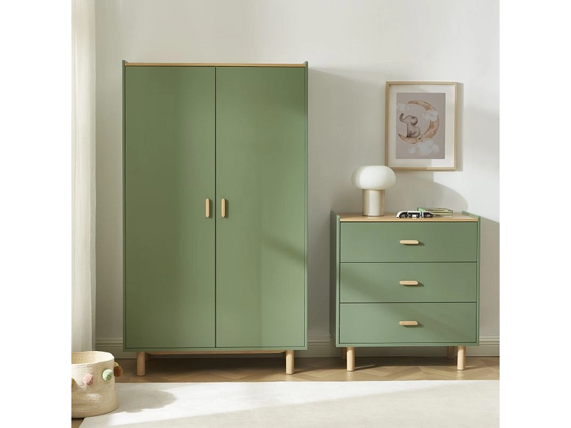 Drehtürenschrank AURA grün Drehtürenschrank AURA grün