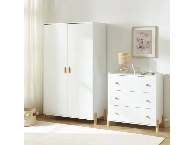 Drehtürenschrank ILIO weiss Drehtürenschrank ILIO weiss