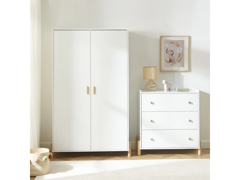 Drehtürenschrank ILIO weiss Drehtürenschrank ILIO weiss