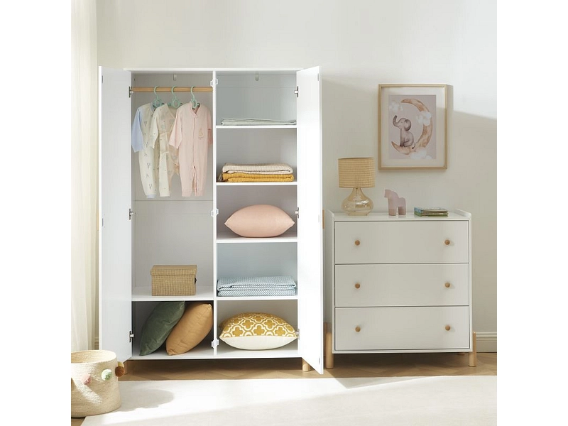 Drehtürenschrank ILIO weiss Drehtürenschrank ILIO weiss