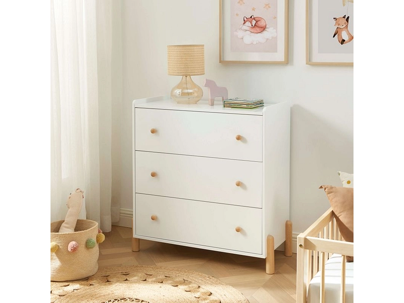 Commode BAÏTA MONA 3 tiroirs Commode BAÏTA MONA 3 tiroirs