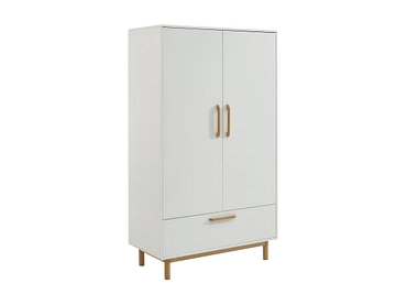 Armoire portes battantes ROME blanc