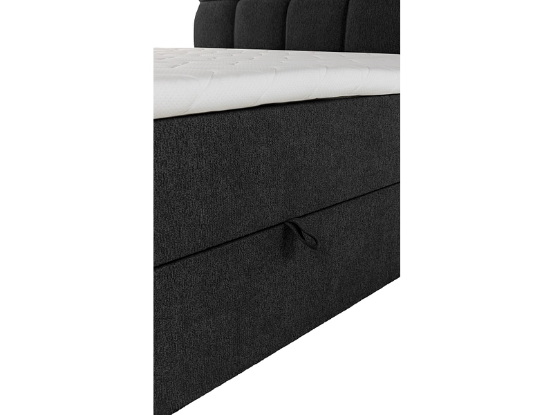 Boxspringbett CAROUGE schwarz Boxspringbett CAROUGE schwarz