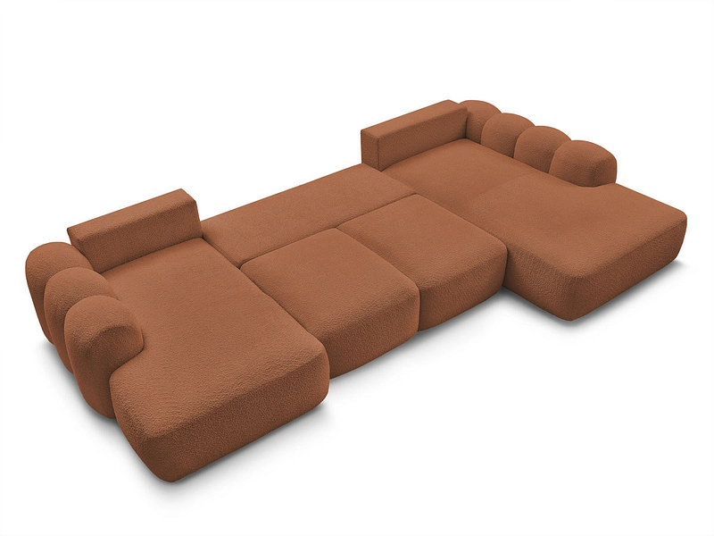 Panorama-Ecksofa mit Hocker BOBOCHIC MONTAIGNE Panorama-Ecksofa mit Hocker BOBOCHIC MONTAIGNE