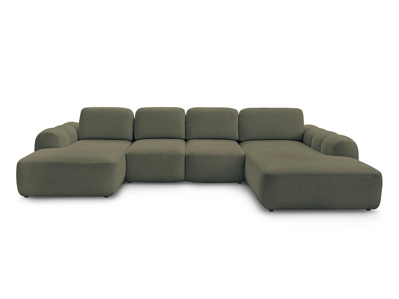 Panorama-Ecksofa mit Hocker BOBOCHIC MONTAIGNE Panorama-Ecksofa mit Hocker BOBOCHIC MONTAIGNE