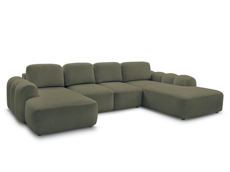 Panorama-Ecksofa mit Hocker BOBOCHIC MONTAIGNE Panorama-Ecksofa mit Hocker BOBOCHIC MONTAIGNE