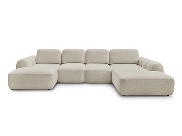 Panorama-Ecksofa mit Hocker BOBOCHIC MONTAIGNE