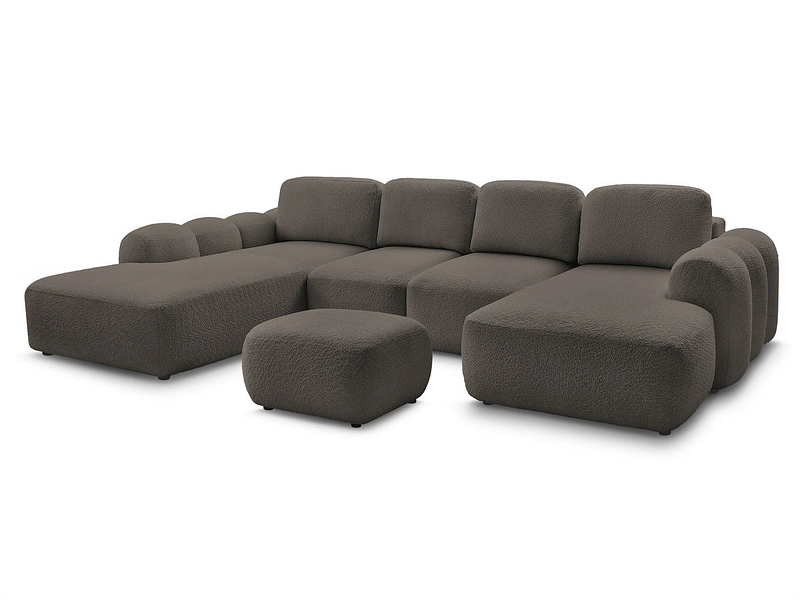 Panorama-Ecksofa mit Hocker BOBOCHIC MONTAIGNE Panorama-Ecksofa mit Hocker BOBOCHIC MONTAIGNE