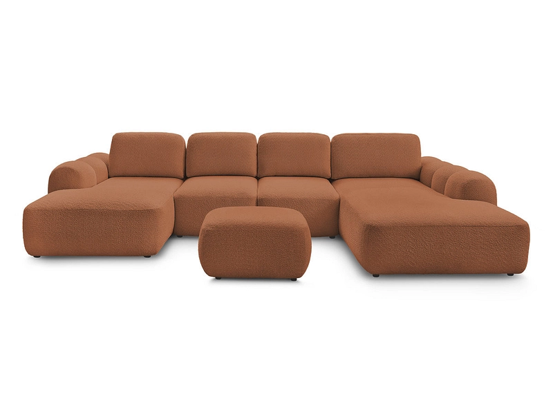 Panorama-Ecksofa mit Hocker BOBOCHIC MONTAIGNE Panorama-Ecksofa mit Hocker BOBOCHIC MONTAIGNE