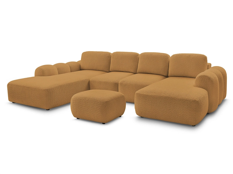 Panorama-Ecksofa mit Hocker BOBOCHIC MONTAIGNE