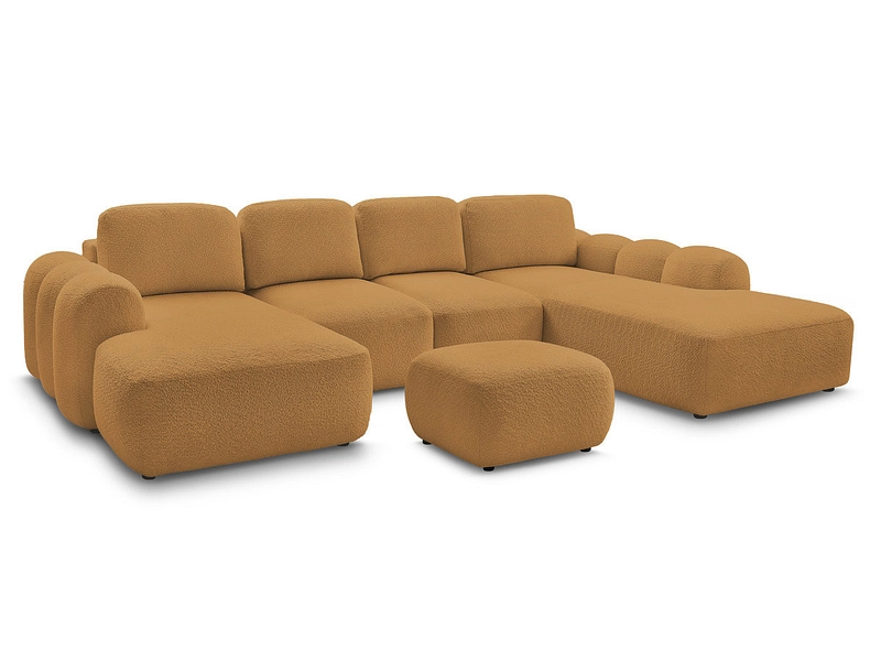 Panorama-Ecksofa mit Hocker BOBOCHIC MONTAIGNE