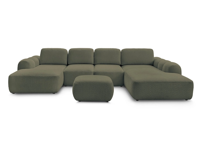 Panorama-Ecksofa mit Hocker BOBOCHIC MONTAIGNE Panorama-Ecksofa mit Hocker BOBOCHIC MONTAIGNE