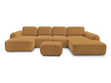 Panorama-Ecksofa mit Hocker BOBOCHIC MONTAIGNE