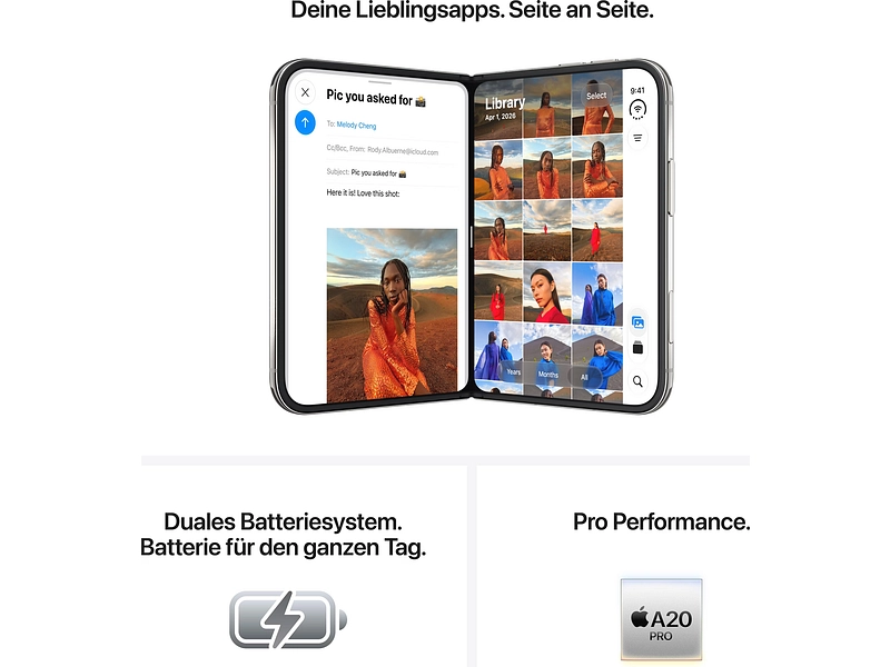 APPLE iPhone Duo weiss APPLE iPhone Duo weiss