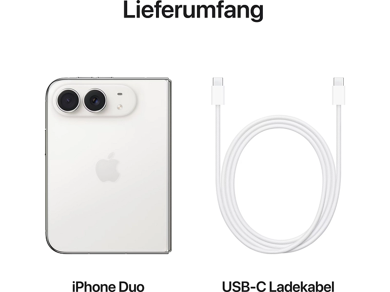 APPLE iPhone Duo weiss APPLE iPhone Duo weiss