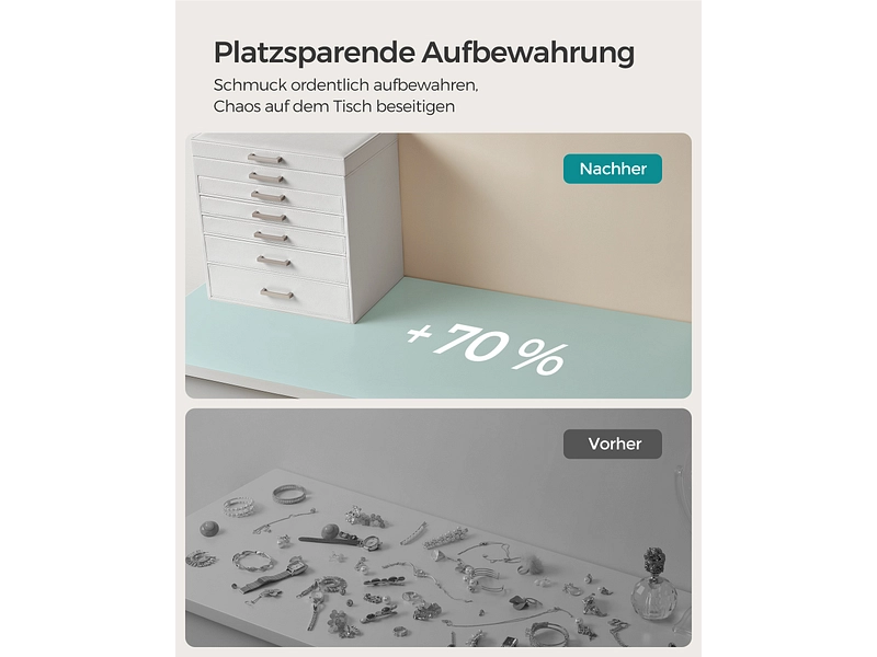 Schmuckschachtel ÉCLAT wolkenweiss Schmuckschachtel ÉCLAT wolkenweiss