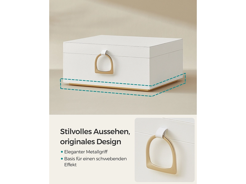 Schmuckschachtel AURA weiss Schmuckschachtel AURA weiss
