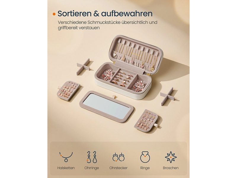 Schmuckschachtel HARMONIE wolkenweiss Schmuckschachtel HARMONIE wolkenweiss