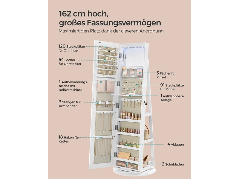 Spiegel rechteck SONGMICS ELEGANCE Spiegel rechteck SONGMICS ELEGANCE
