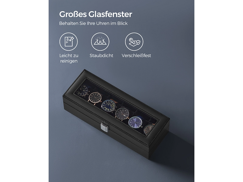 Scatola per orologi DOUCEUR black Scatola per orologi DOUCEUR black