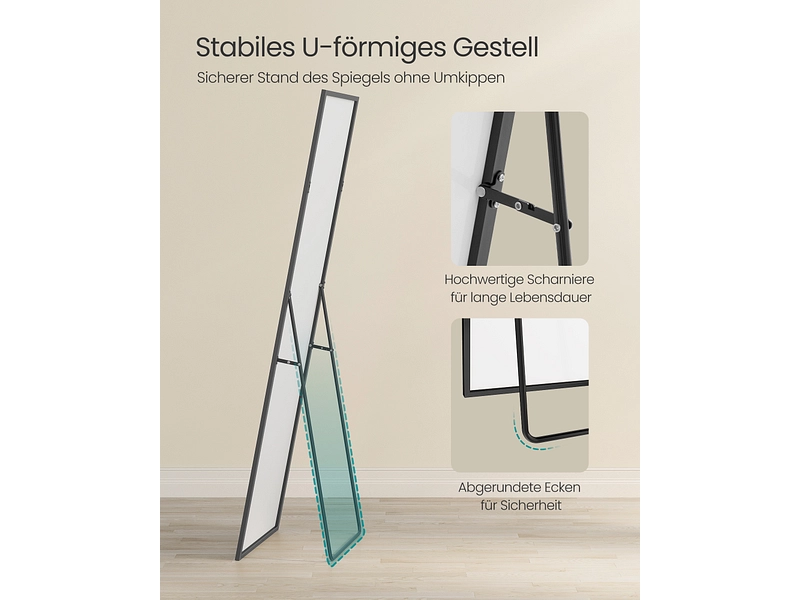 Spiegel rechteck SONGMICS ATELIER