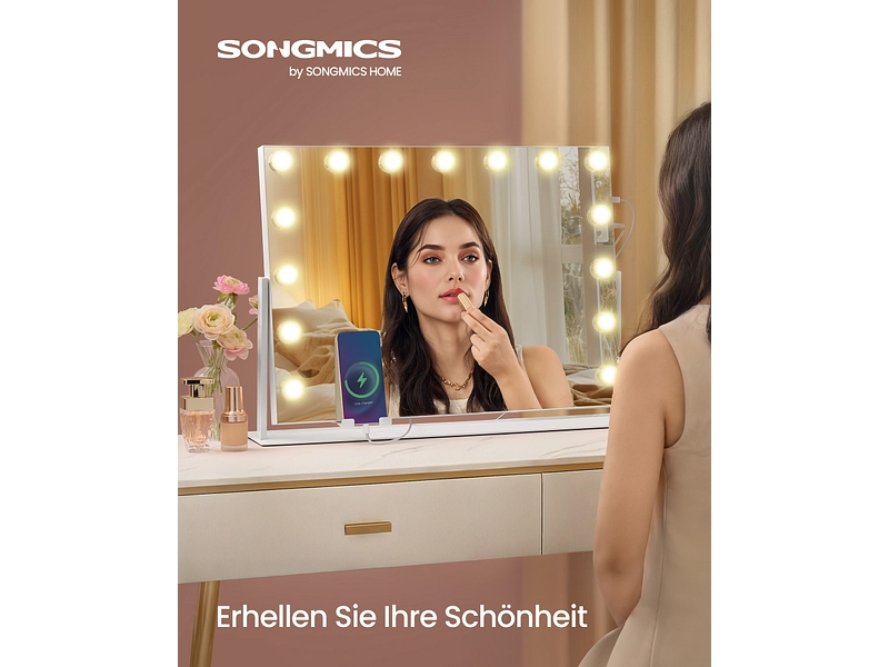 LED-Spiegel rechteck SONGMICS ÉDEN