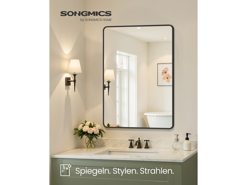 Specchio rettangolo SONGMICS VELOURS Specchio rettangolo SONGMICS VELOURS