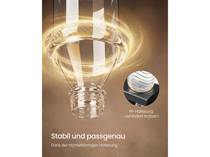 SONGMICS Flaschenhaltrung