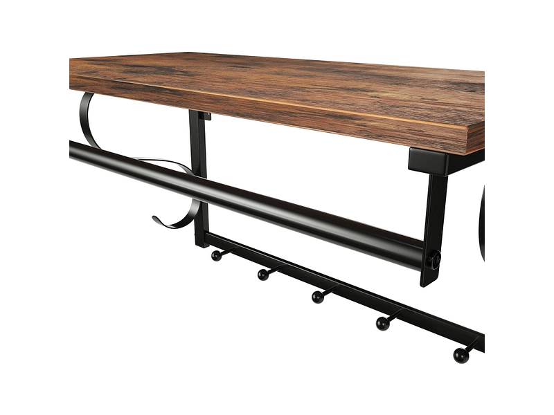 Parete attrezzata SONGMICS RUSTIK