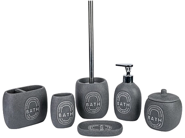 Set salle de bain VELIA anthracite Set salle de bain VELIA anthracite