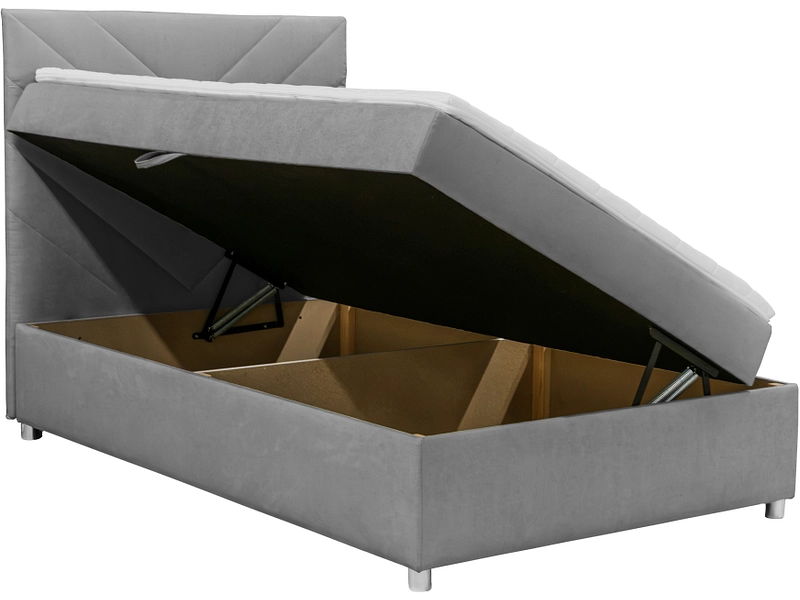 Boxbed MATTEO gris clair Boxbed MATTEO gris clair